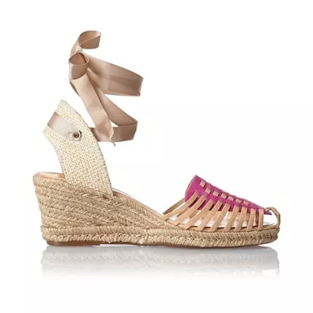 SCHUTZ Isadora Huarache Espadrille Sandals Size 9